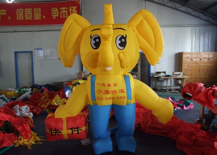 安徽大象充气卡通气模